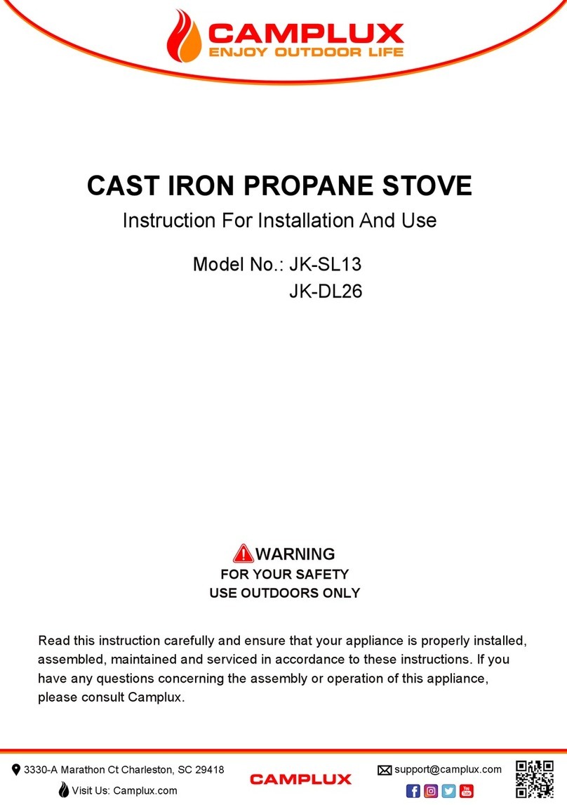 Camplux JK-SL13 User manual