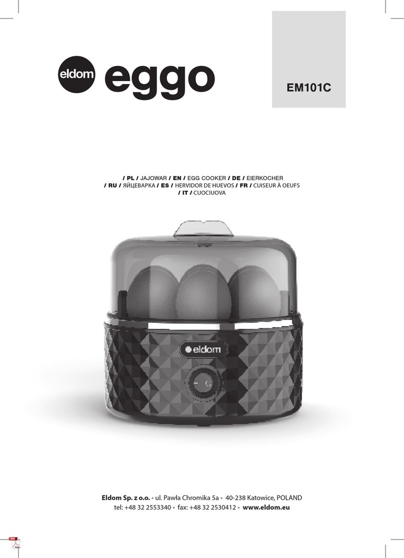 Eldom eggo EM101C manual