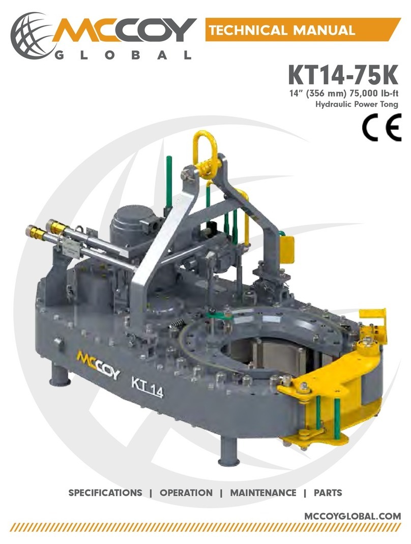MCCOY KT14K Technical manual