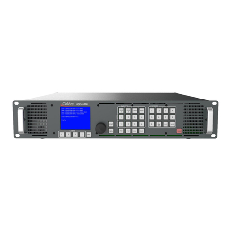 Calibre HQPro1000 user guide
