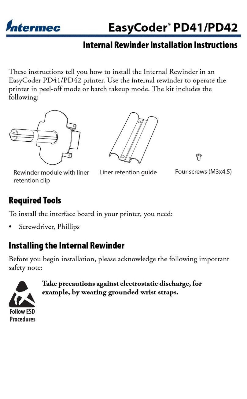 Intermec EasyCoder PD41 User manual
