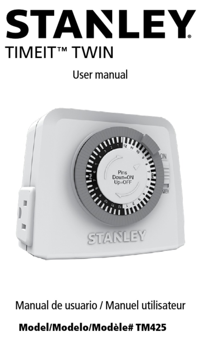 Stanley TIMEIT TWIN user manual