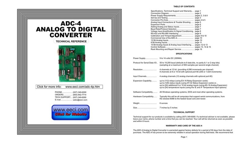 EECI ADC-4 Technical reference
