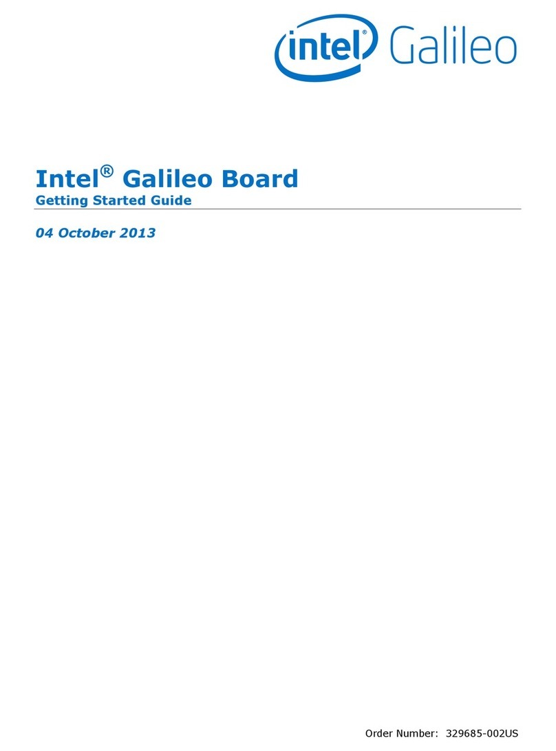 Intel Galileo User manual
