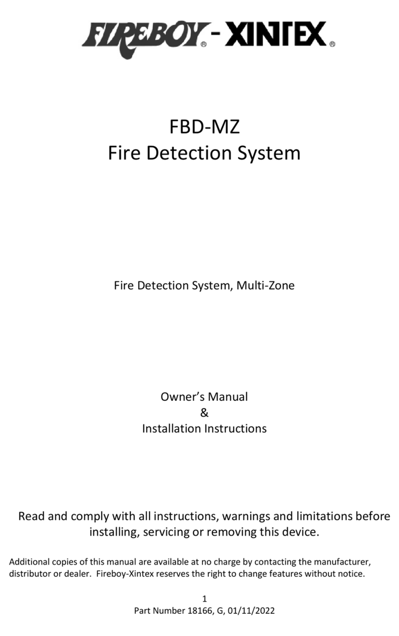 Fireboy- Xintex FBD-MZ Original instructions