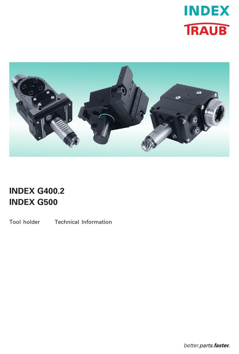 Traub INDEX G400.2 Manual