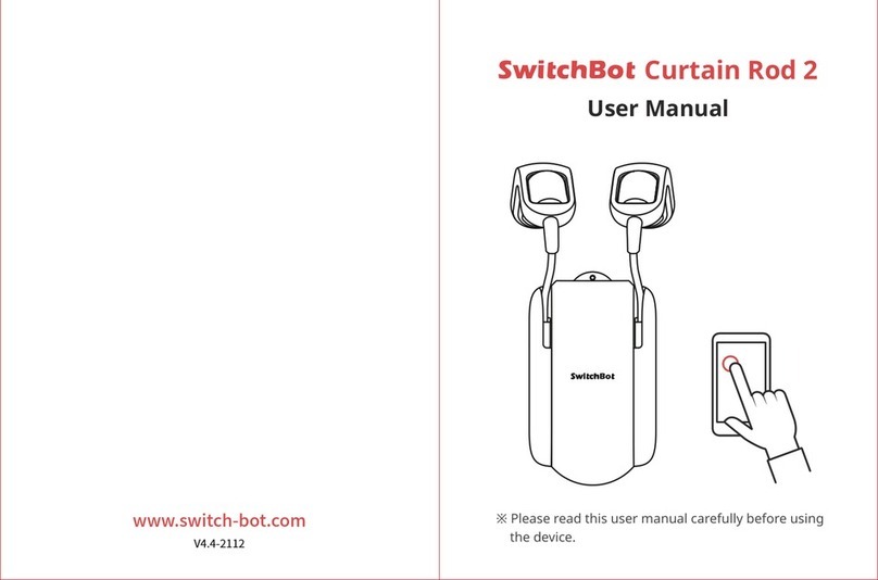 SwitchBot Curtain Rod 2 User manual