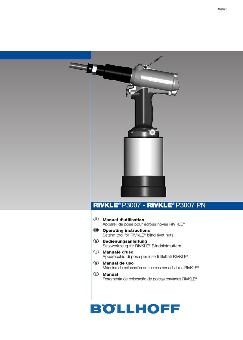 Bollhoff RIVKLE P3007 User manual