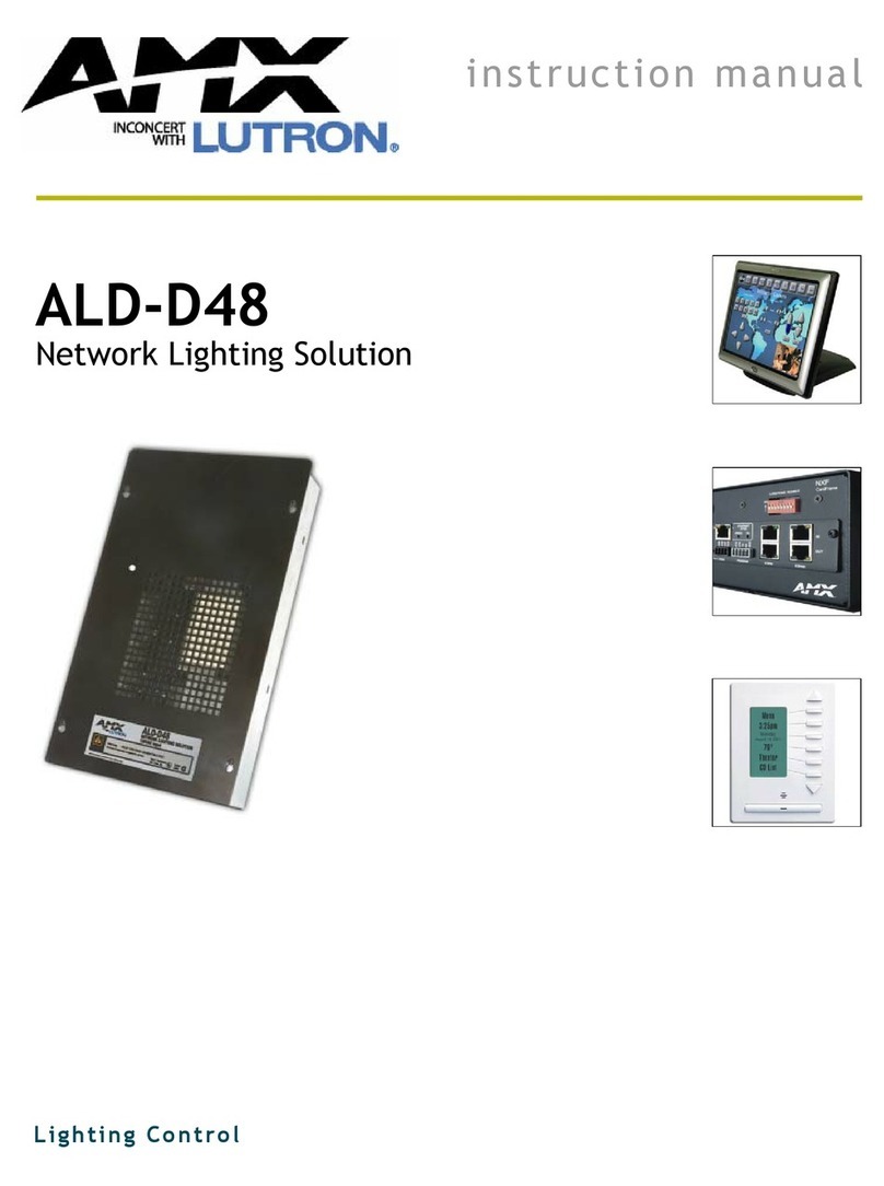AMX ALD-D48 instruction manual
