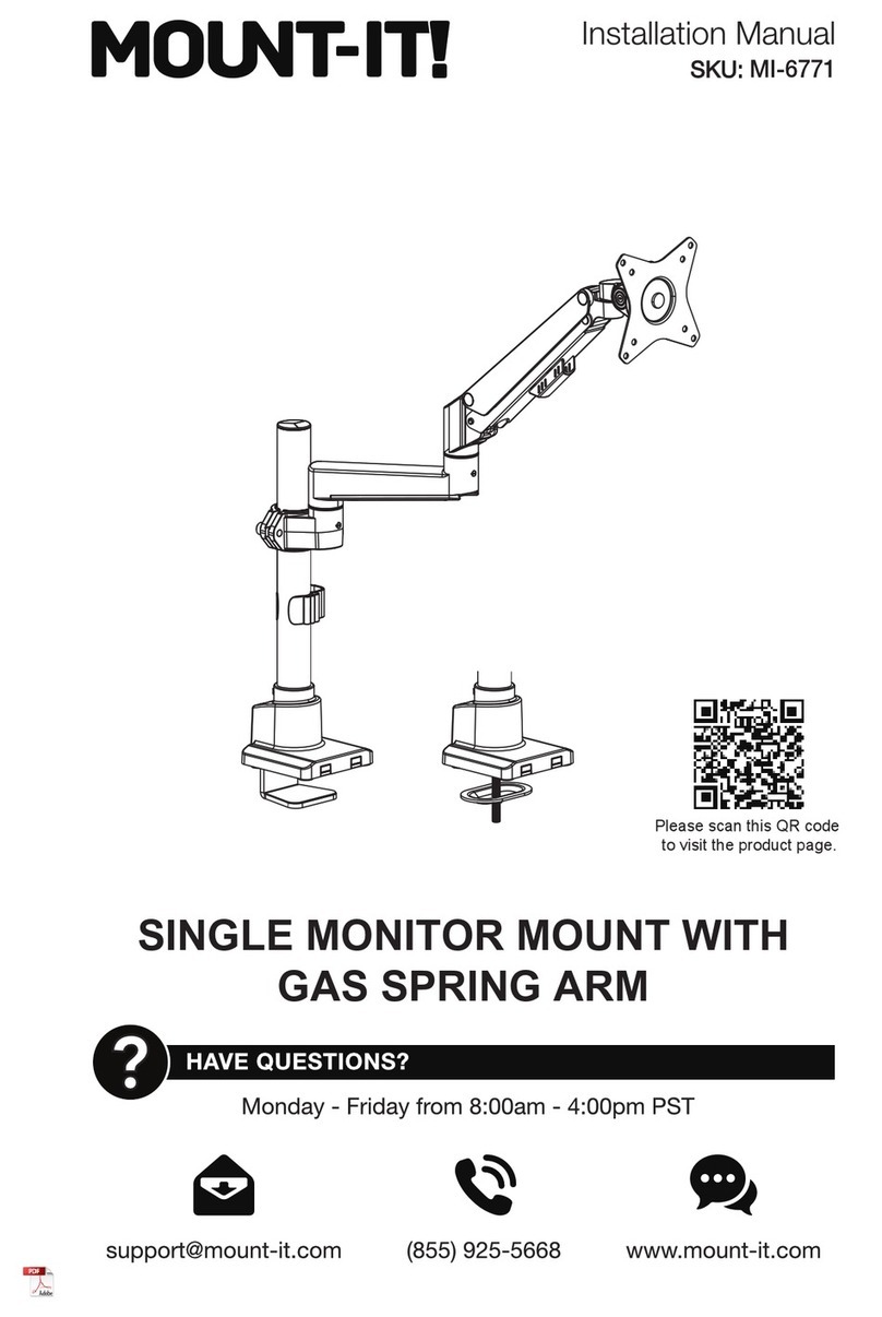 Mount-It! MI-6771 installation manual
