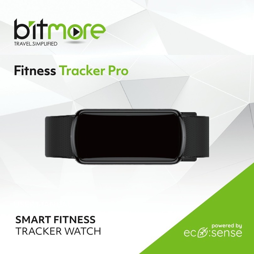 bitmore Fitness Tracker Pro manual