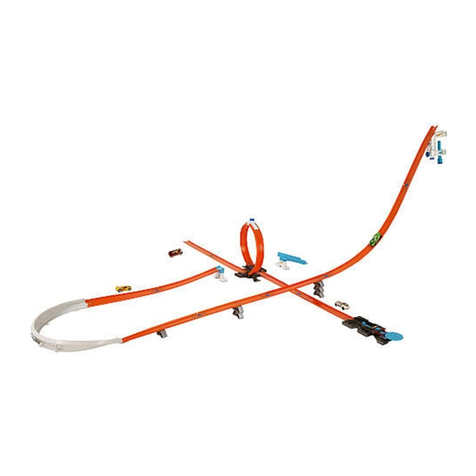 Mattel Hot Wheels TRACK BUILDER DPF21 User manual