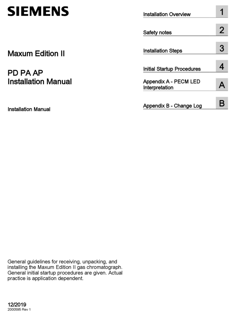 Siemens Maxum II User manual