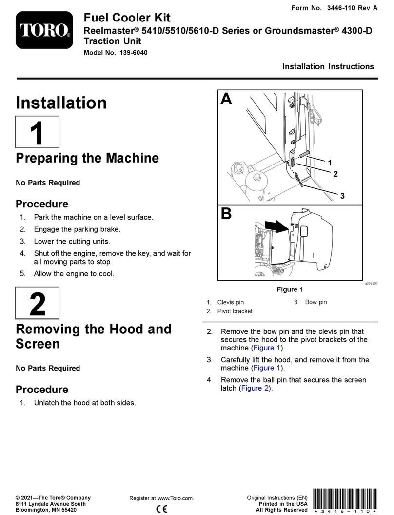Toro 139-6040 User manual Toro 139-6040 User manual