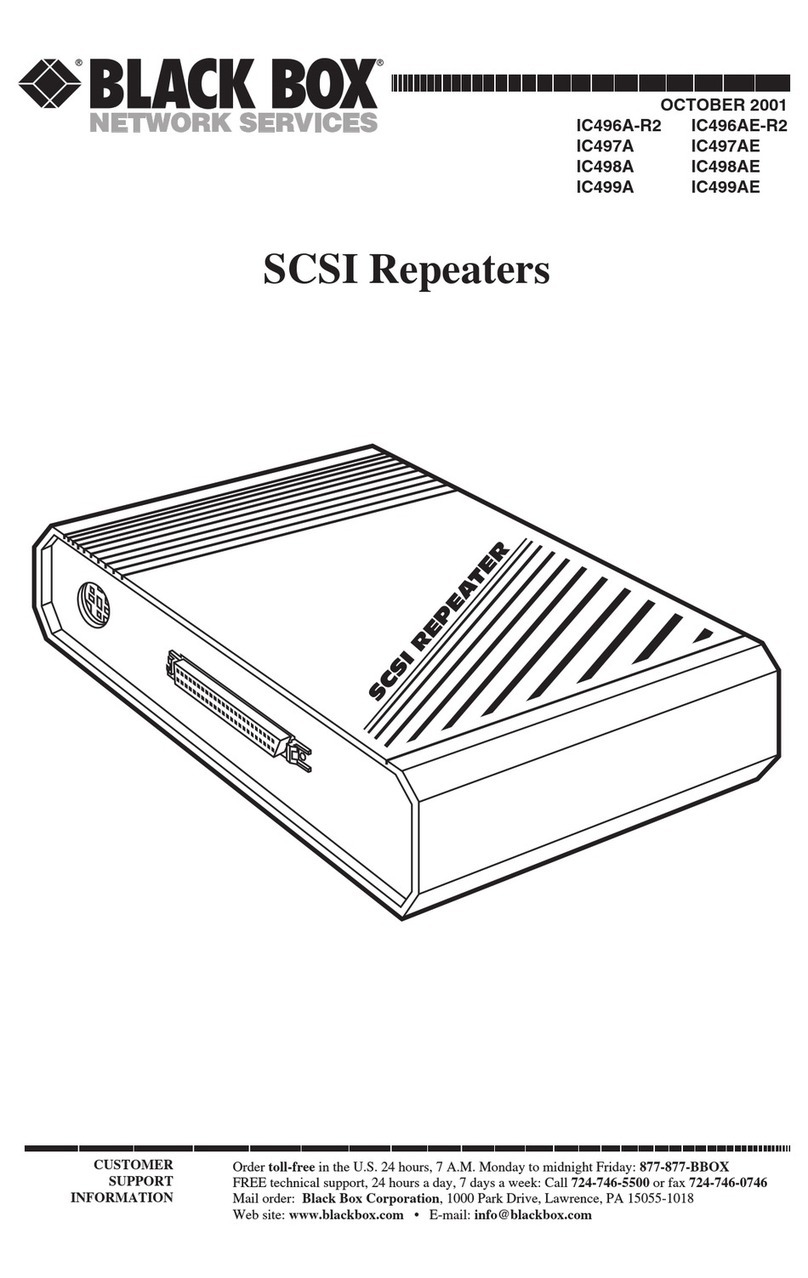 Black Box IC496A-R2 User manual