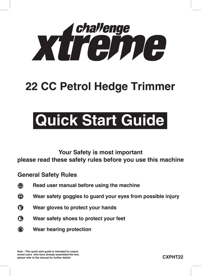Challenge Xtreme CXPHT22 User manual