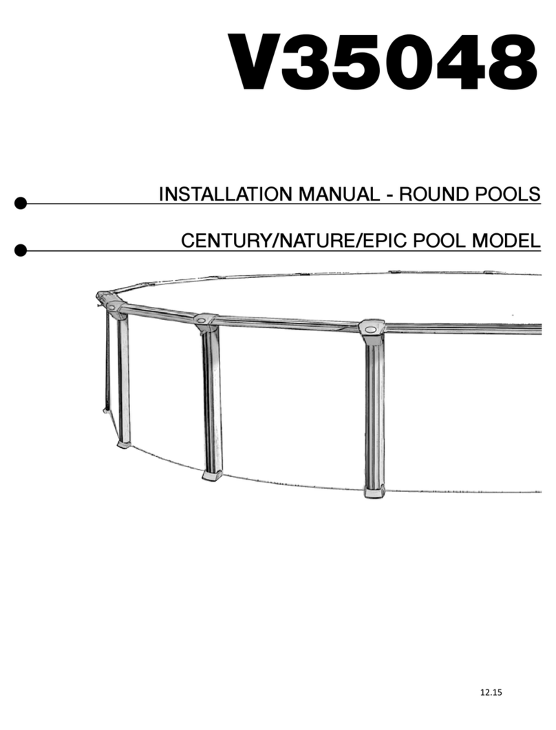 Piscine Solide V35048 installation manual