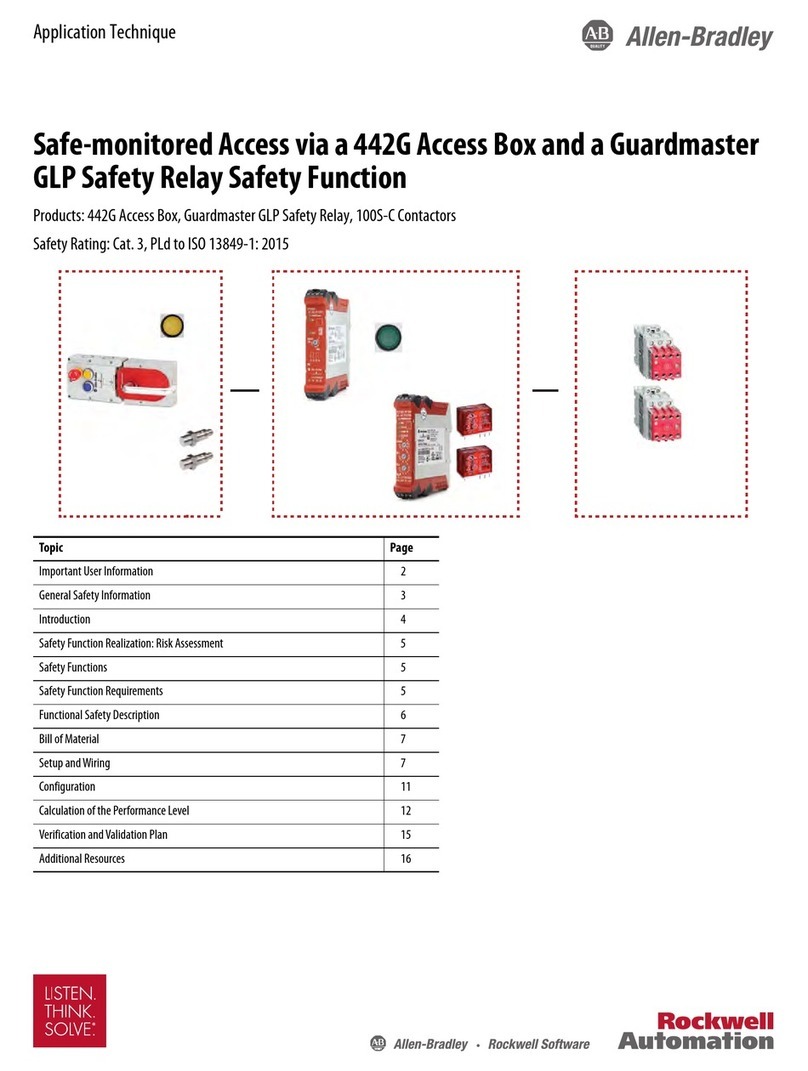 Rockwell Automation Allen-Bradley 442G Multifunctional Access... Application Technique