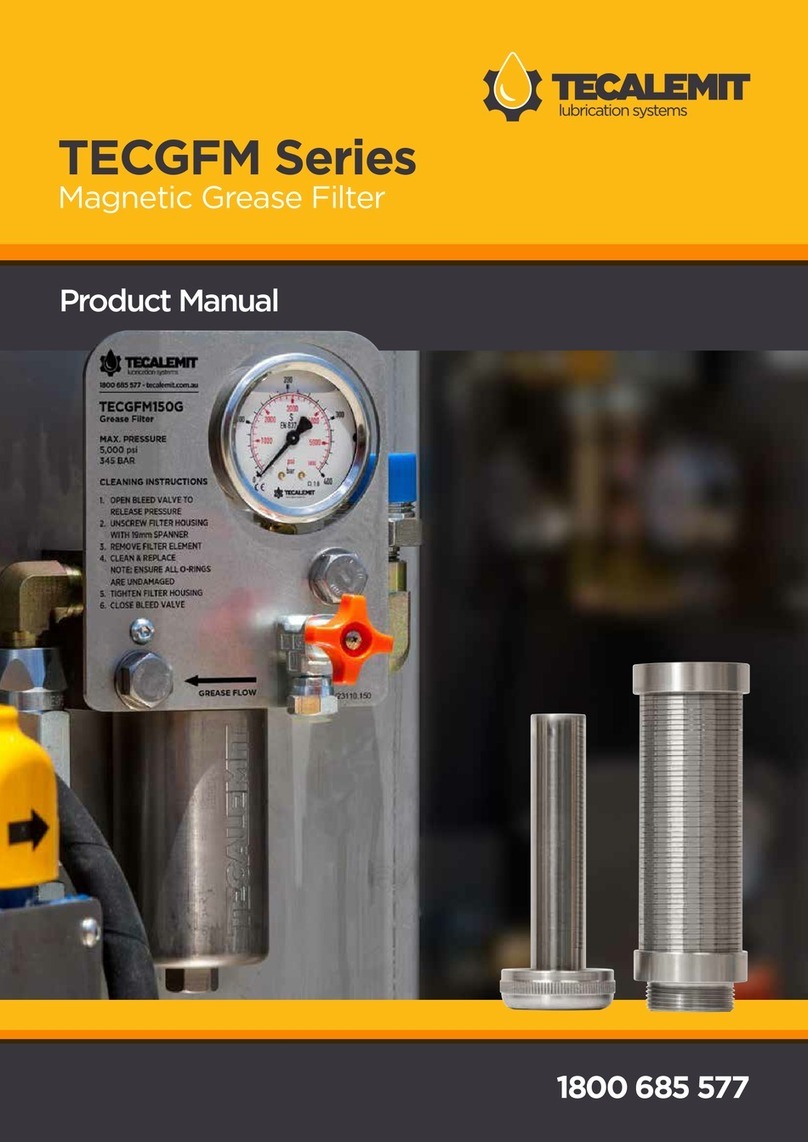 TECALEMIT TECGFM Series product manual