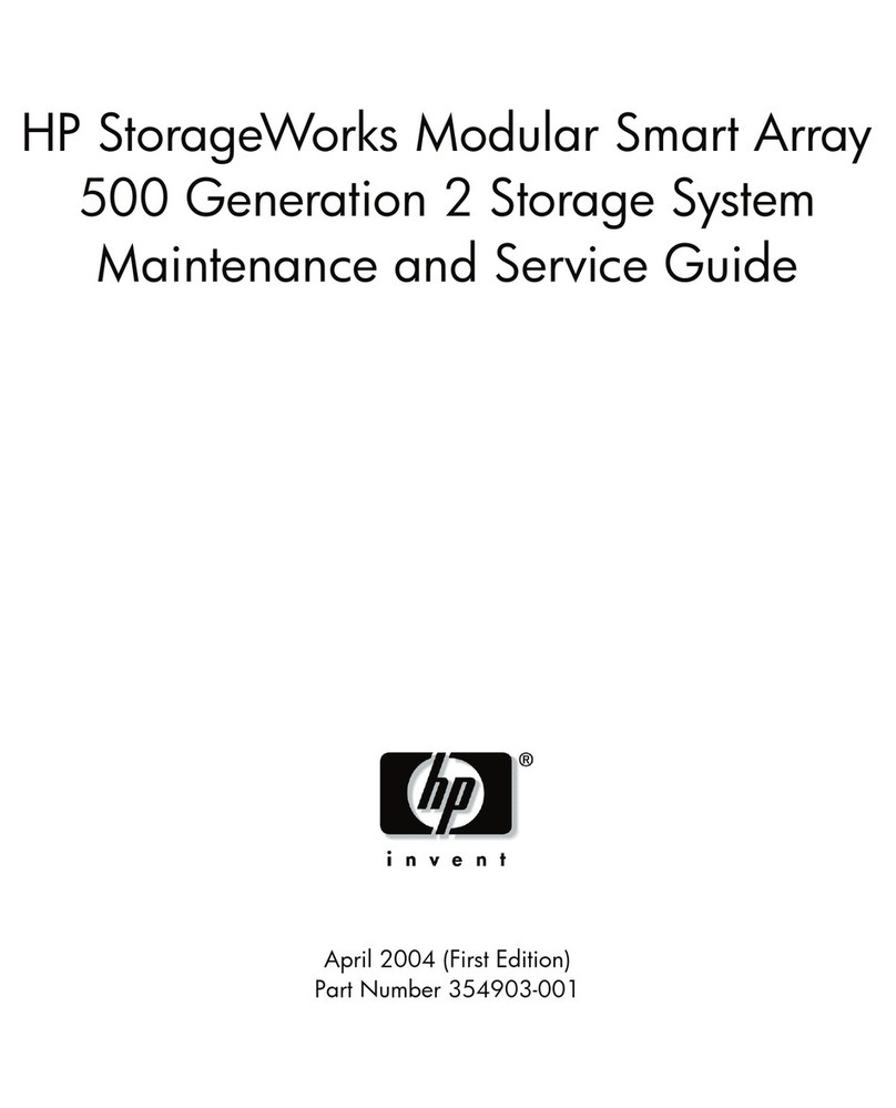 HP StorageWorks 500 Generation 2 Manual