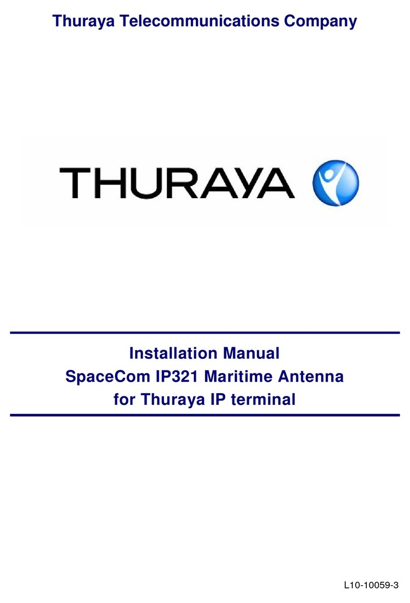 Thuraya SpaceCom IP321 installation manual