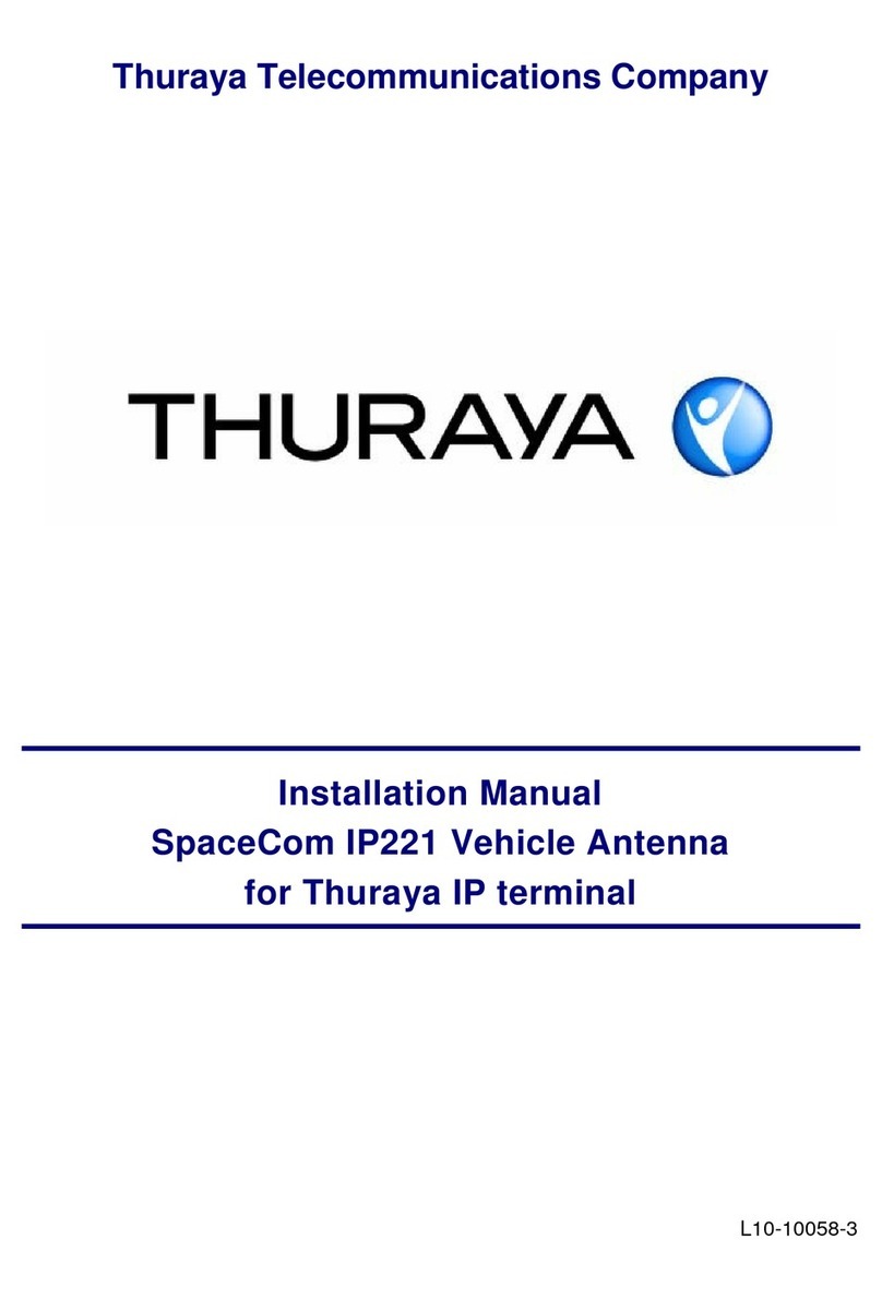Thuraya SpaceCom IP221 installation manual