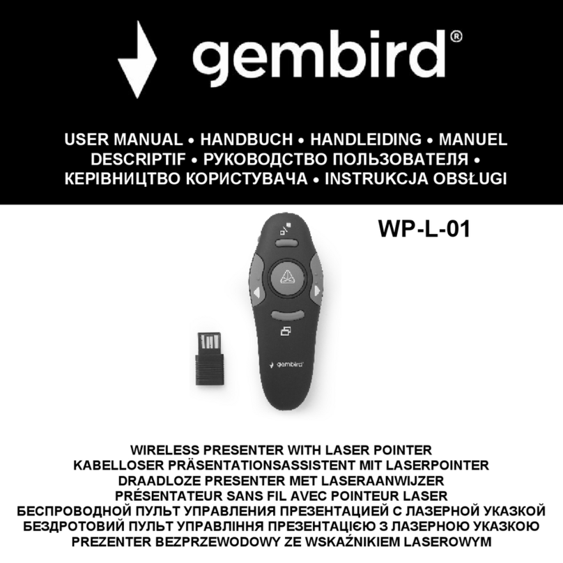 Gembird WP-L-01 user manual
