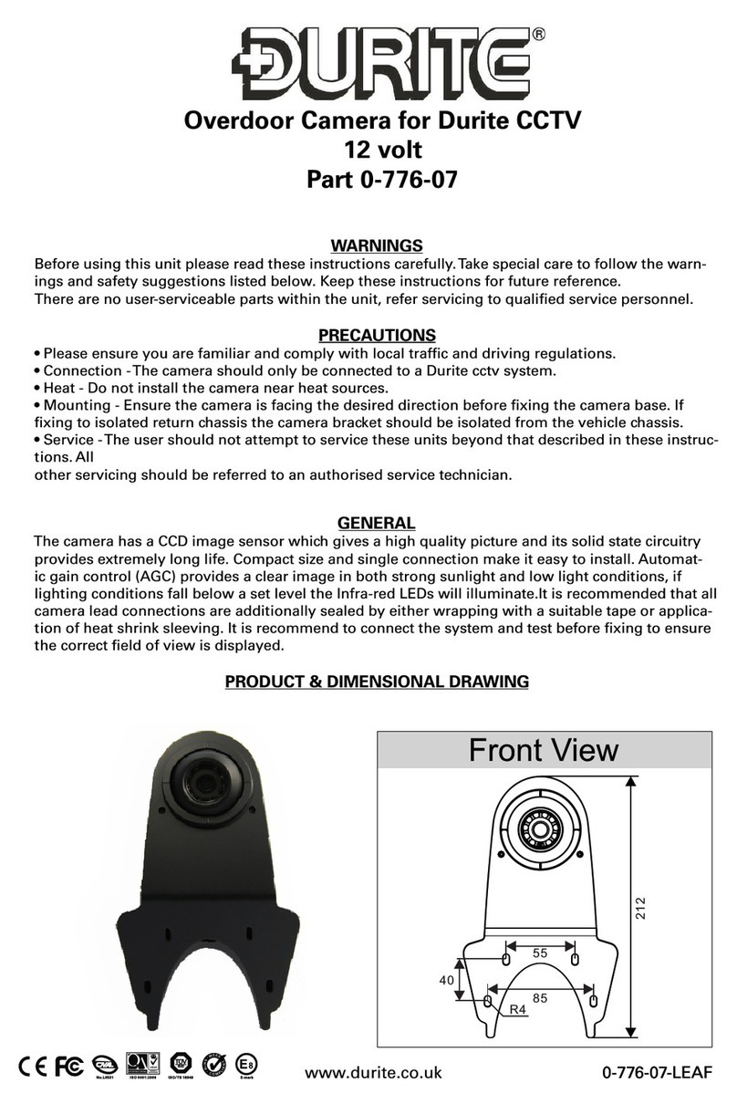 Durite 0-776-07 manual