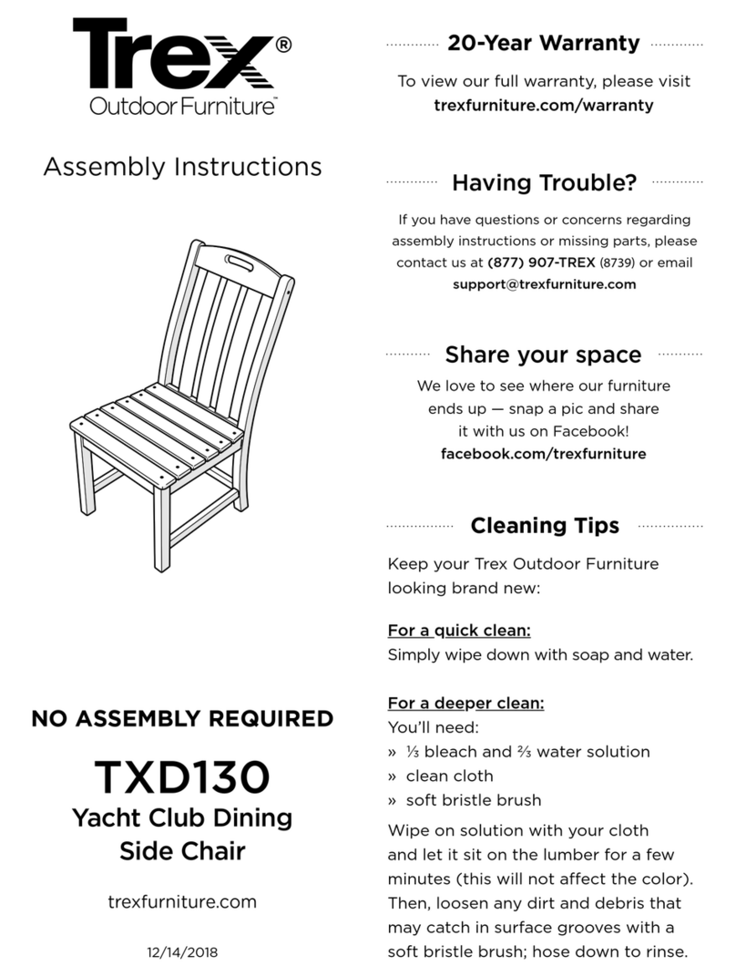 TREX TXD130 User manual