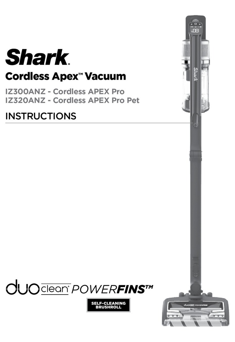 Shark Cordless APEX Pro instructions