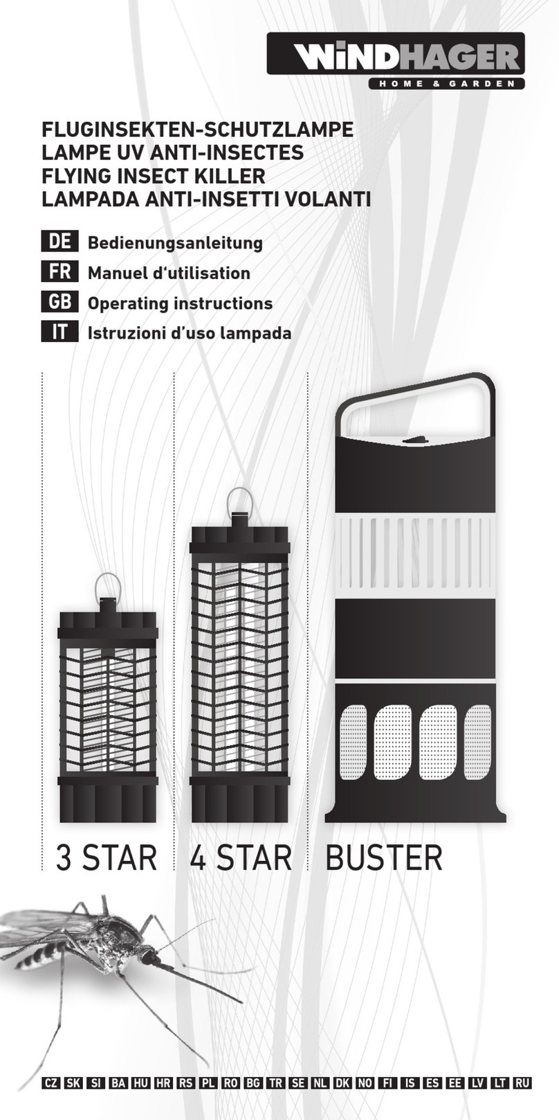 Windhager 3 STAR operating instructions