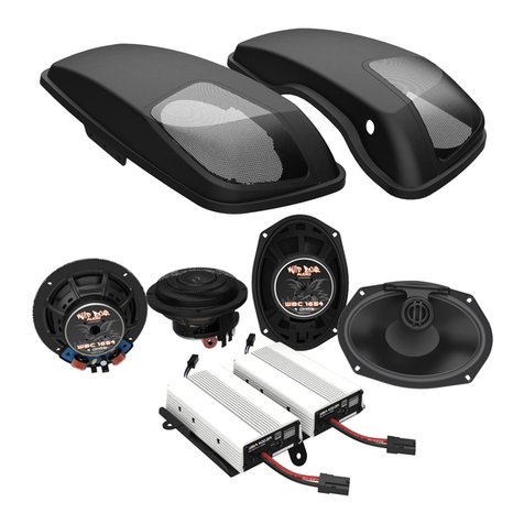 Hogtunes Wild Boar Audio WBA 800.4SG KIT installation manual