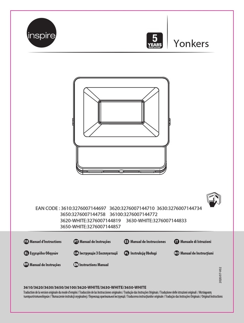 Inspire Yonkers 3610 instruction manual Inspire Yonkers 3610 instruction manual