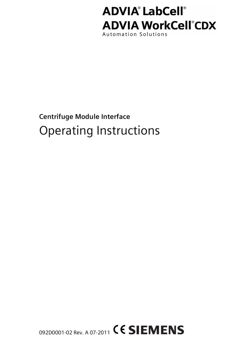 Siemens ADVIA LabCell User manual