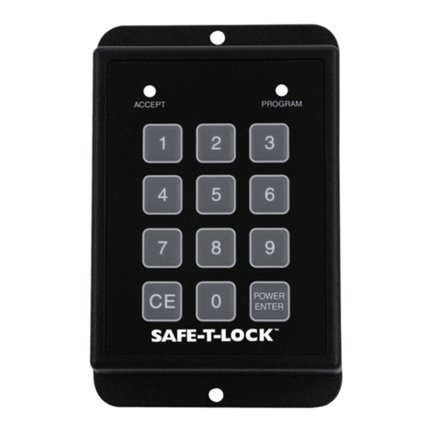 SSI SAFE-T-LOCK Operation instructions