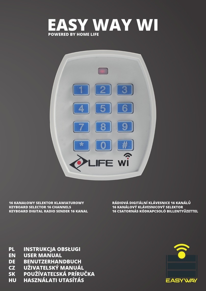 Homelife EASY WAY WI user manual