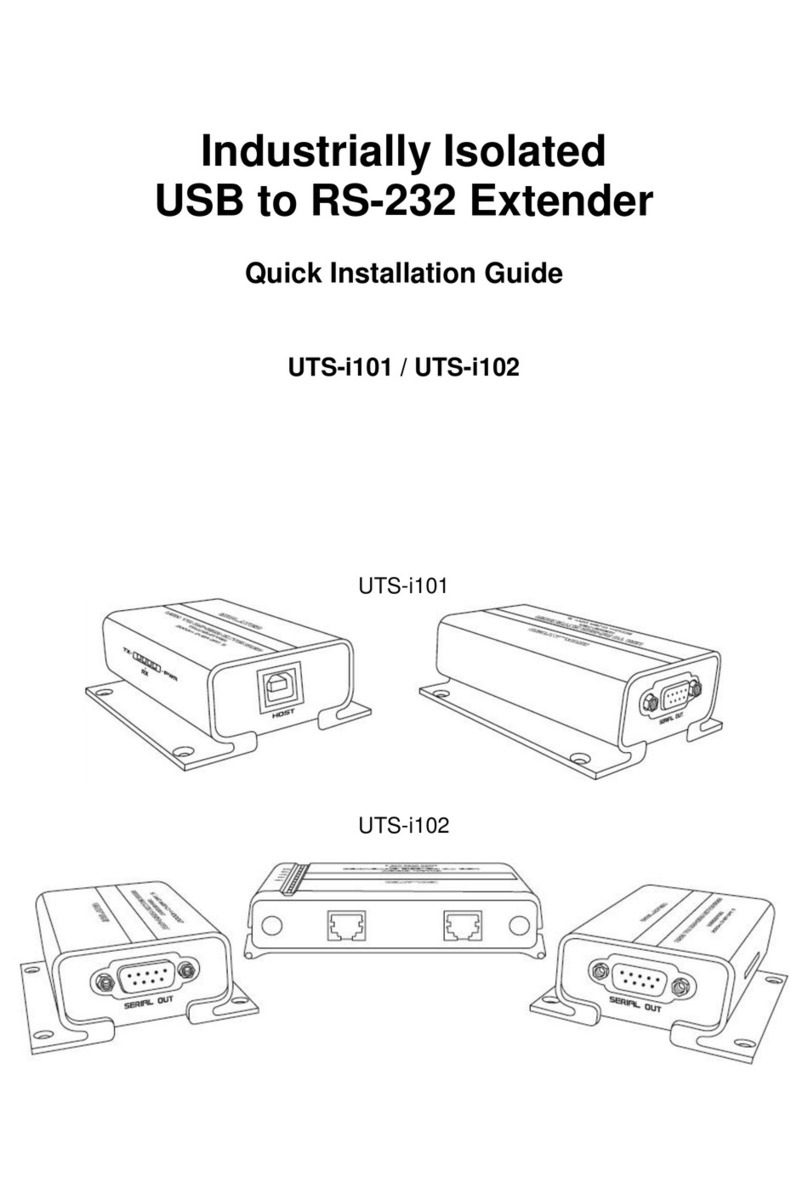 Chipset Communication UTS-i101 Quick installation guide