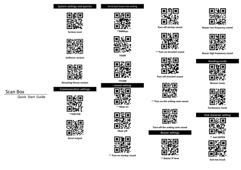Sycreader Scan Box quick start guide