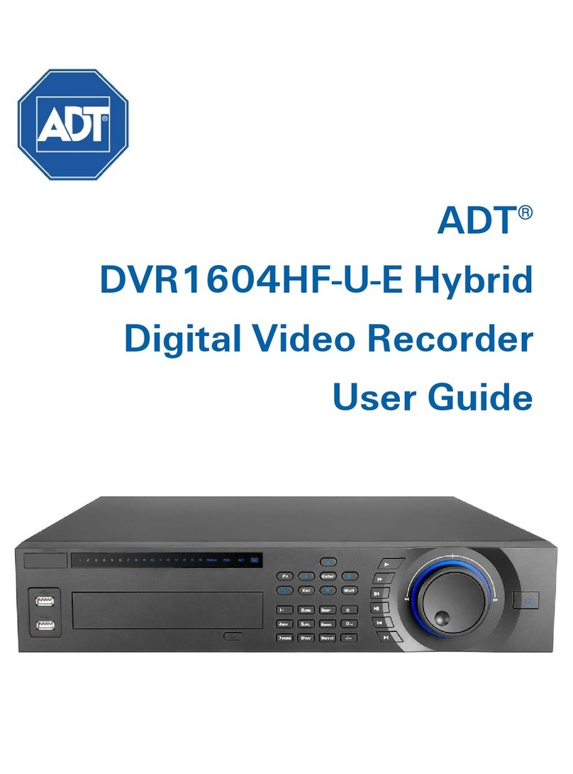 ADT DVR1604HF-U-E user guide