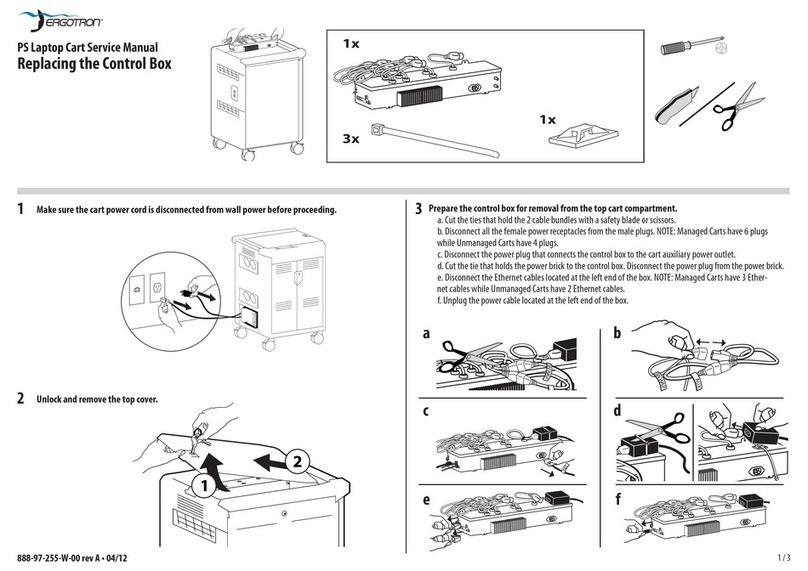 Ergotron PS Laptop Cart Service manual