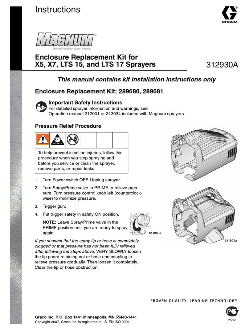 Graco MAGNUM 289680 instructions