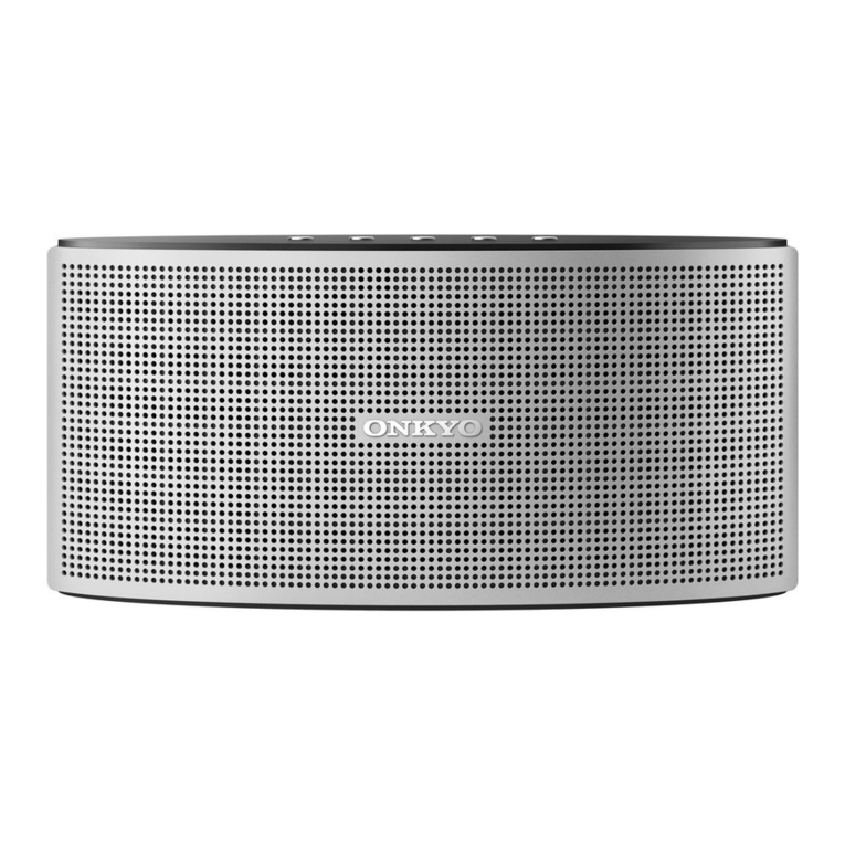Onkyo X3 User manual