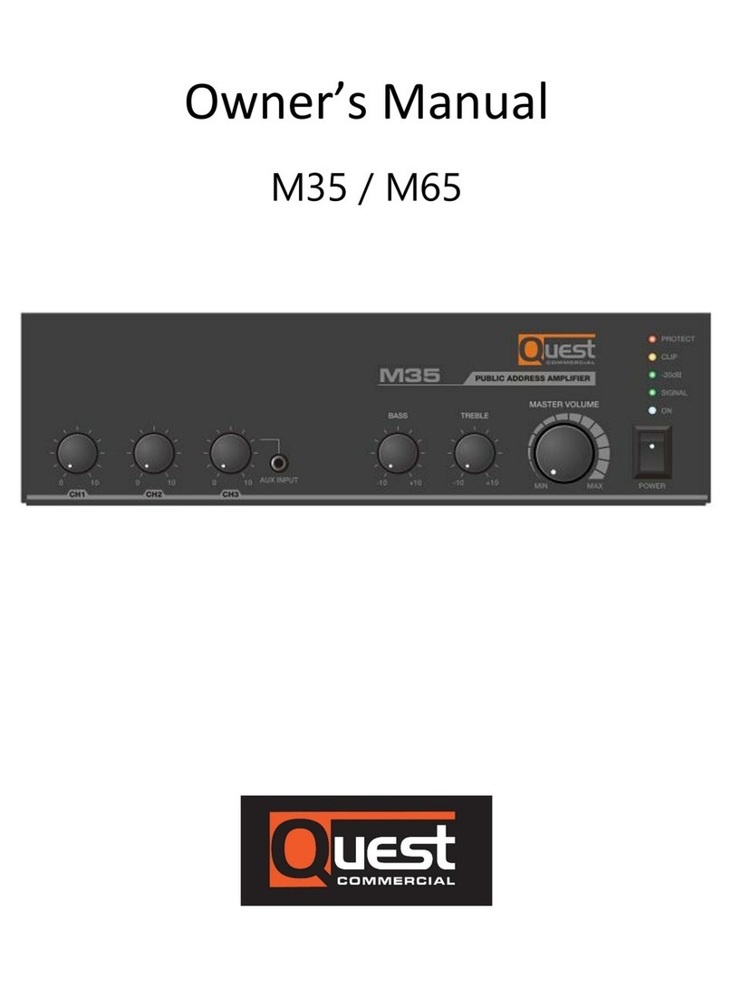 Quest Engineering M35 User manual