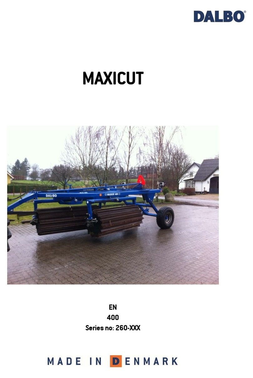 DALBO MAXICUT 260 Series manual
