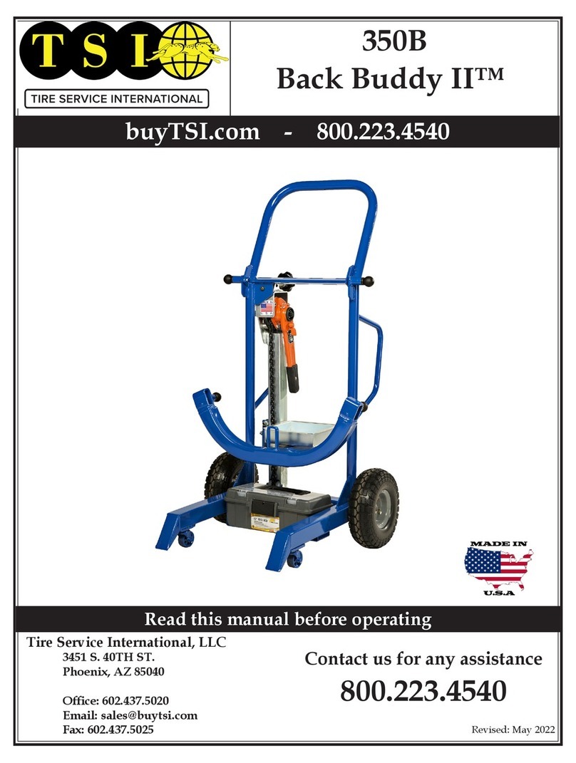 TSI Instruments Back Buddy II 350B manual