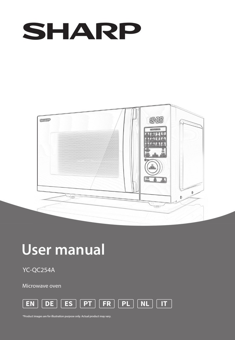 Sharp YC-QC254A User manual