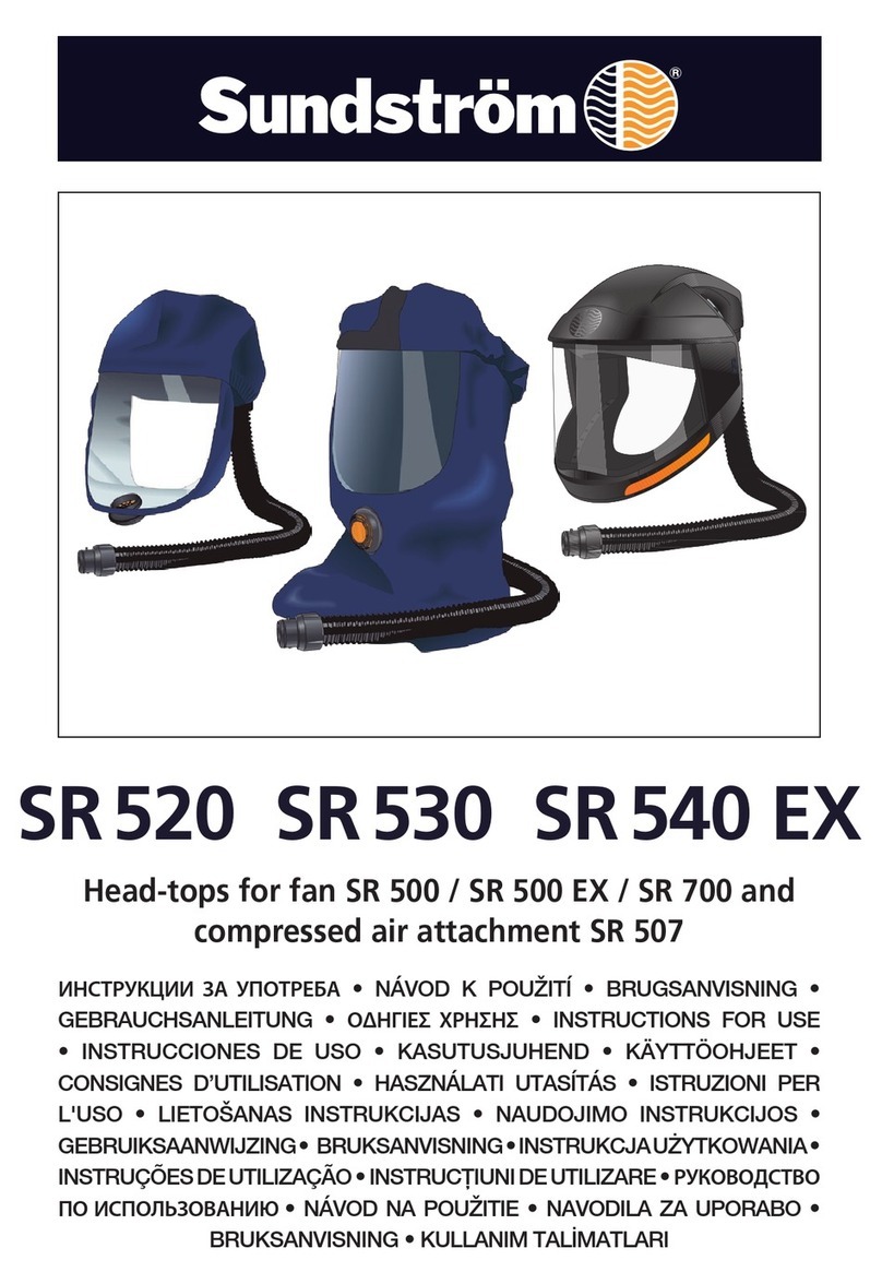 Sundstrom SR 520 Instructions for use