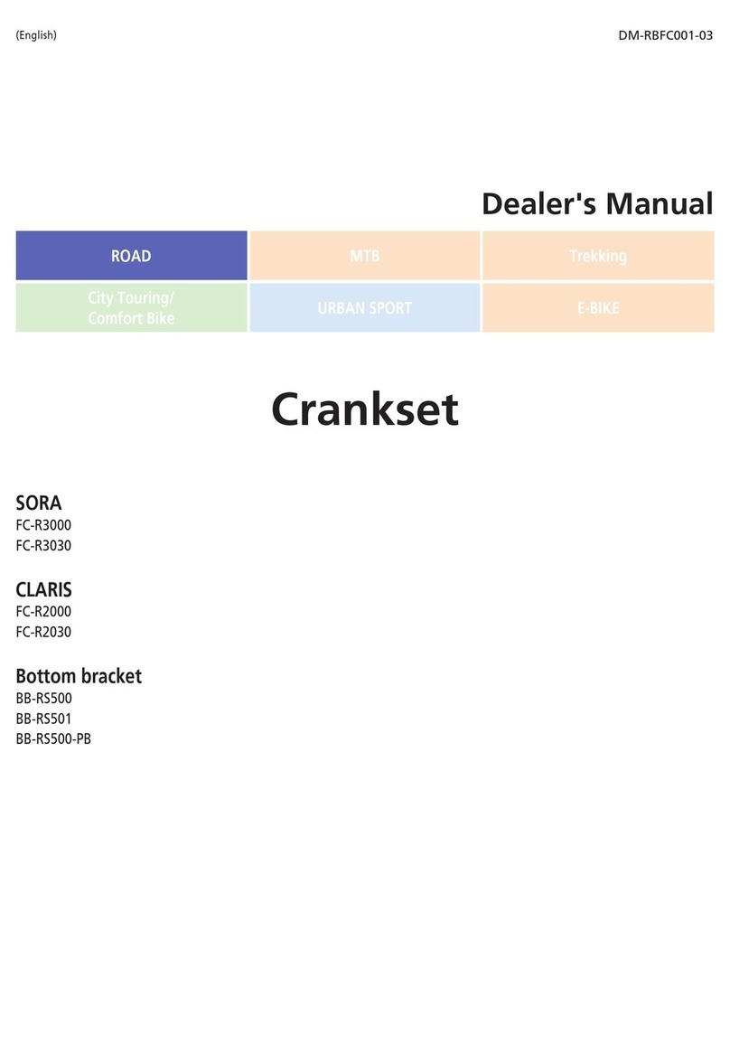 Shimano SORA FC-R3000 User manual