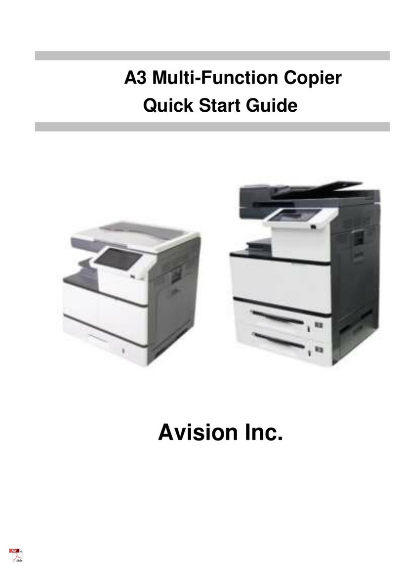 Avision 8 AM56 quick start guide