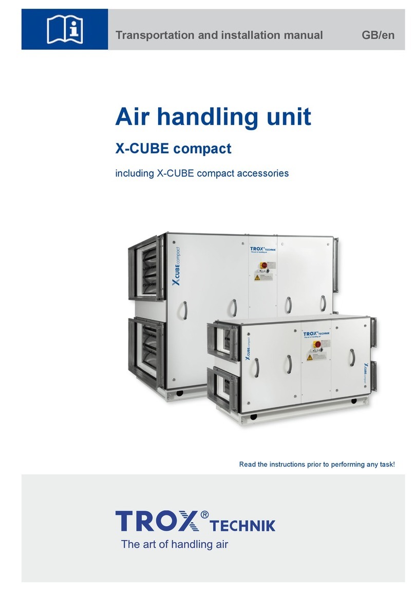 Trox Technik X-CUBE compact User manual